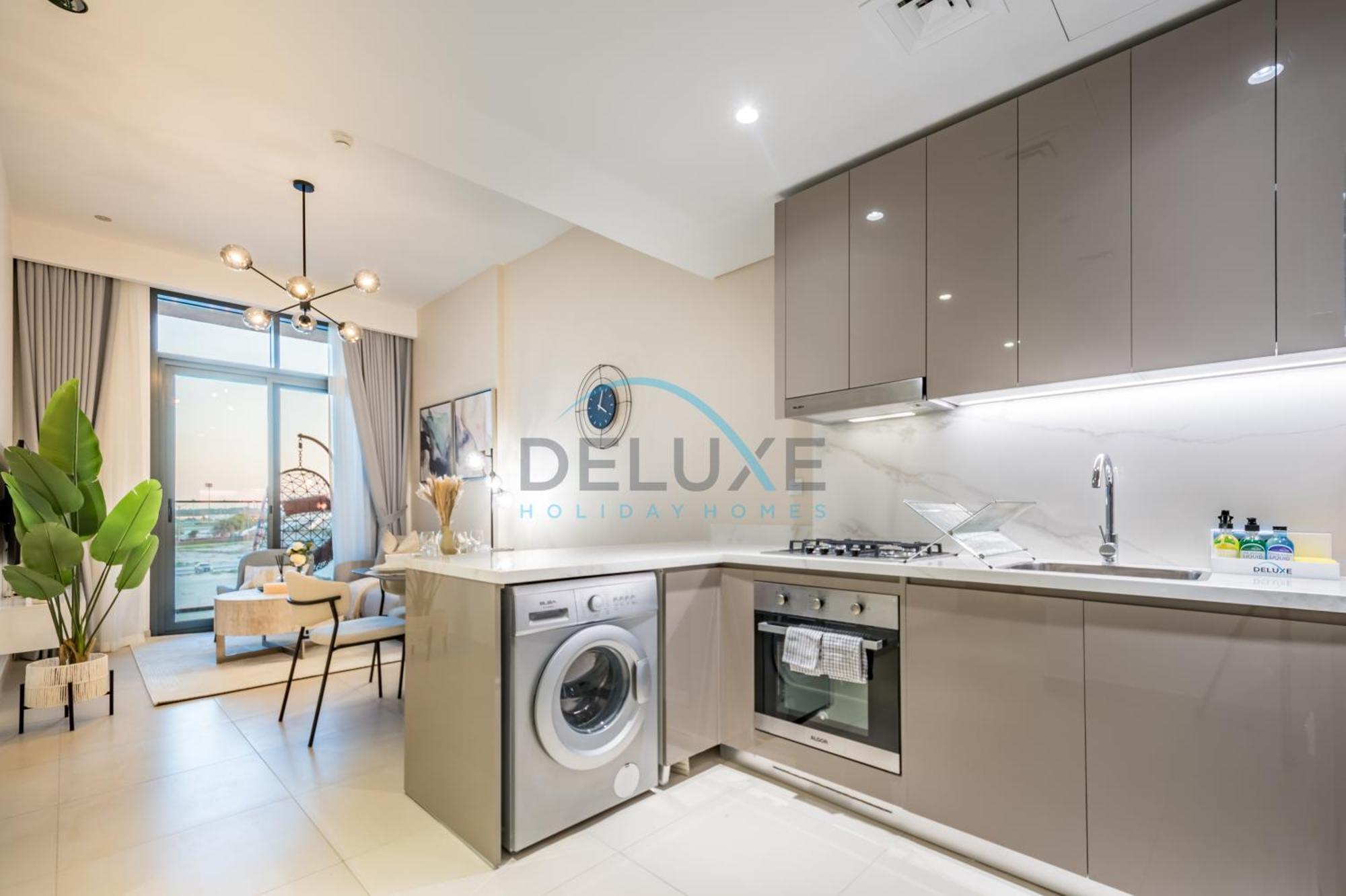 Appartement Contemporary 2br In Azizi Park Avenue, Nad Al Sheba By Deluxe Homes Dubai