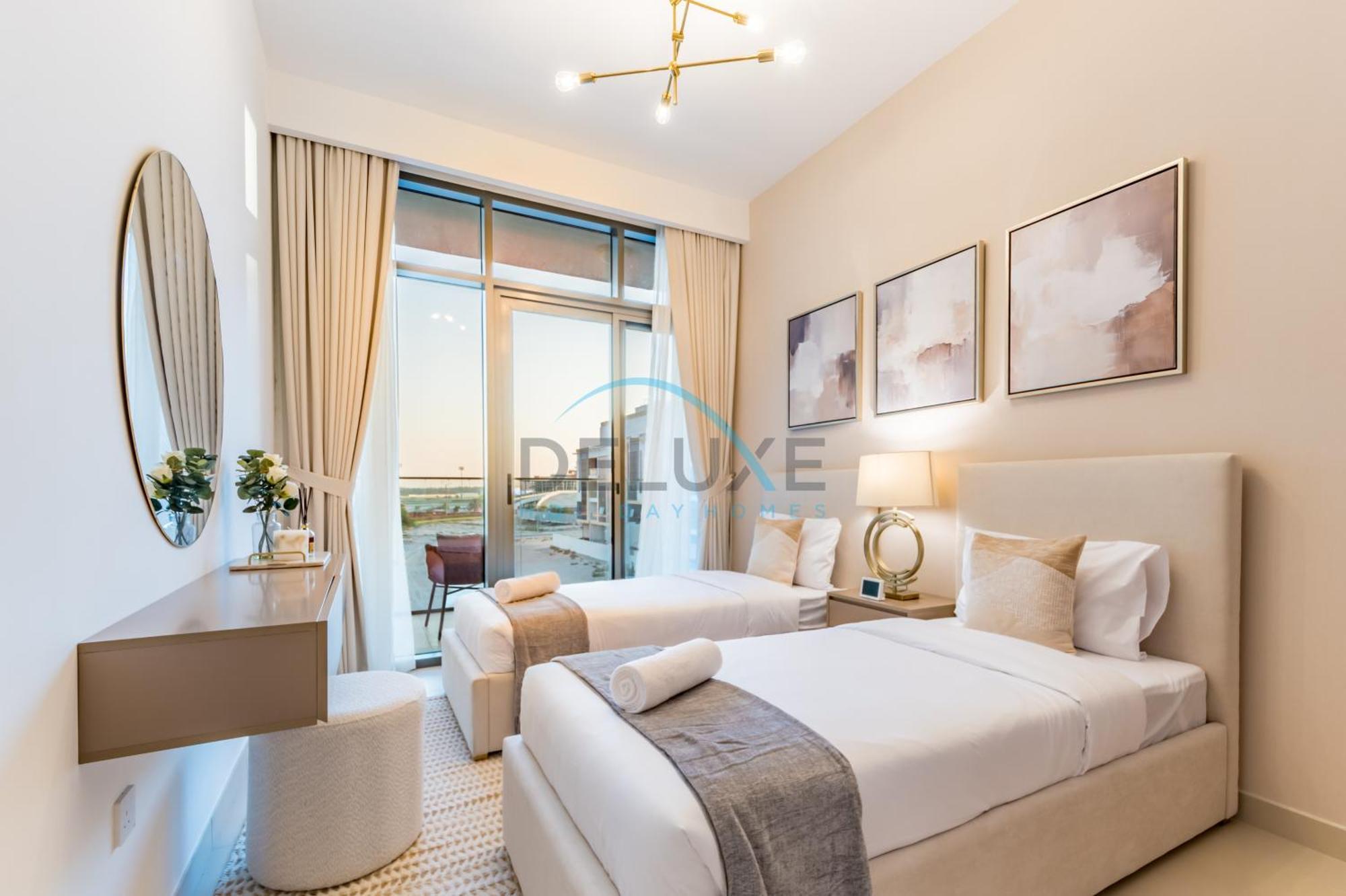 Appartement Contemporary 2br In Azizi Park Avenue, Nad Al Sheba By Deluxe Homes *
